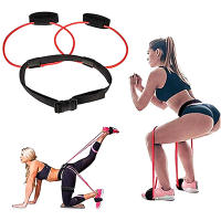 Bandas de Entrenamiento de Caña Elástica Entrenador de Bounce para Fortalecemento de Piernas y Agilidad Cinturón de Cintura Ajustable Deportes y Salud - details 0