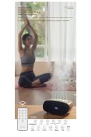 Humidificador de audio Bluetooth, máquina de aromaterapia humidificador dinámico pequeño para oficina - details 0