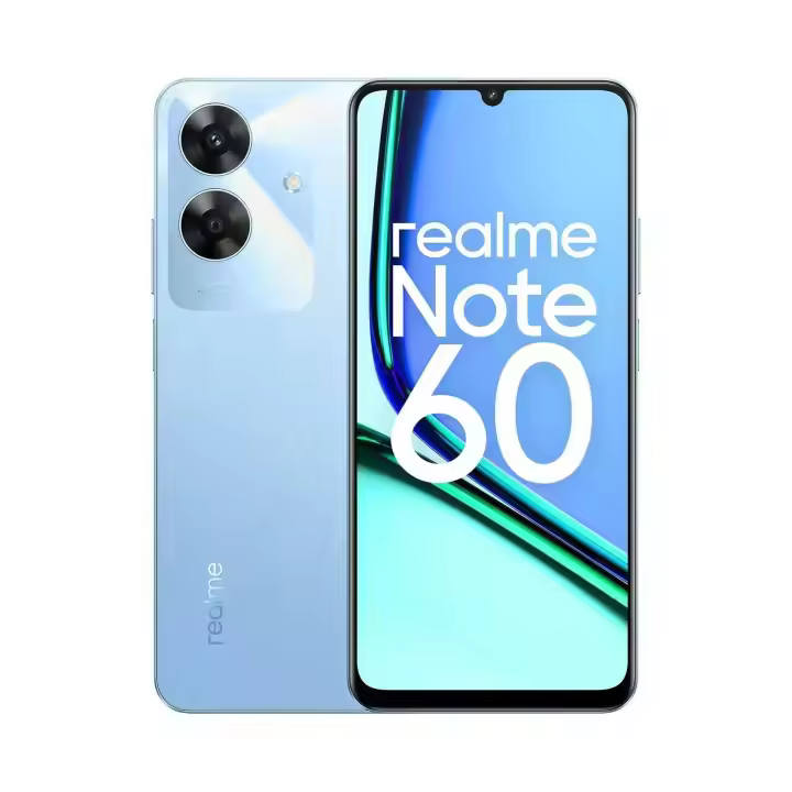 Teléfono - realme Note 60 4GB+128GB, Protección ArmorShell, Fluidez de 48 meses, Cámara supernítida de 32 MP, Pantalla con modo de comodidad ocular de 90 Hz, Batería de 5000 mAh, IP64, móviles baratos - 1