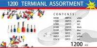 Juego de Herramientas pelacables, alicates de prensado HSC8 6-4A, HS-D2 con Terminal de 1200 piezas - details 3