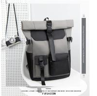 Mochila impermeable para deportes al aire libre para hombre, bolsa enrollable para ordenador portátil, viaje al aire libre, campamento - details 2