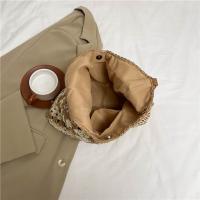Bolso de ganchillo de paja de verano a la moda, bolso de hombro tejido para vacaciones de ocio, bolsos de viaje informales para mujer - details 8