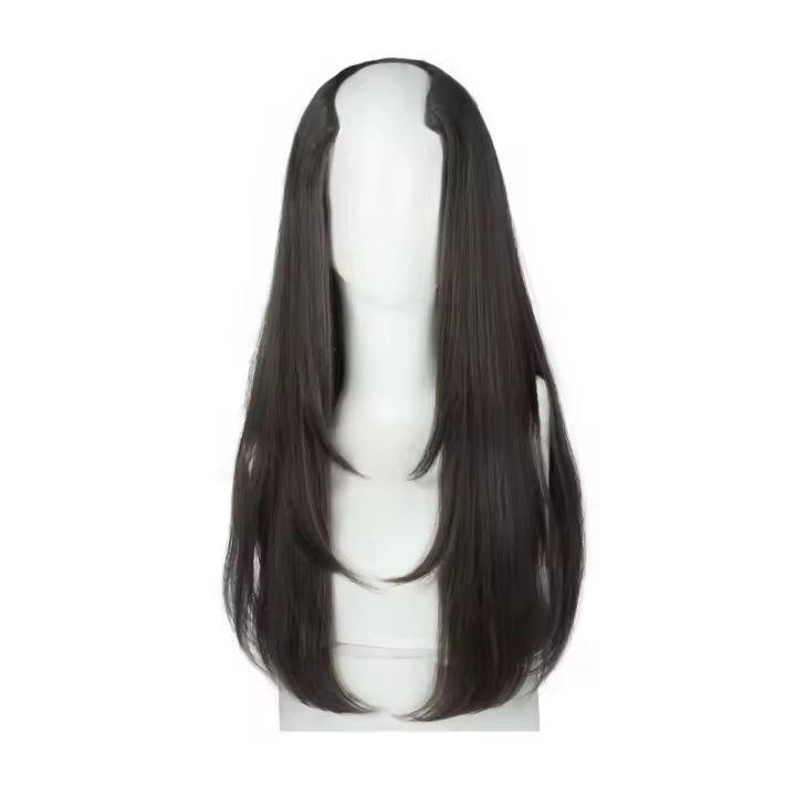 Accesorios para el cabello para aumentar el volumen del cabello para niñas, almohadillas para peluca, almohadillas invisibles para el cabello sin costuras, piezas de cabello largo, piezas de cabello alto - 1