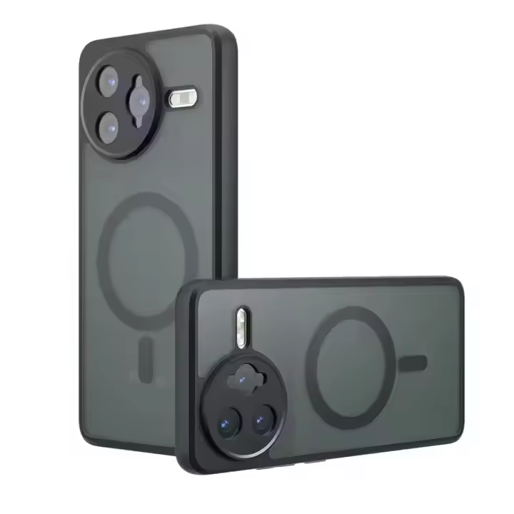 Protector magnético a prueba de golpes con textura de cuero mate para Xiaomi Poco Pro, F7 Ultra, funda para teléfono móvil - 1