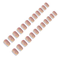 Uñas postizas hechas a mano para niñas con material de resina ecológico para mujeres elegantes y de moda - details 3