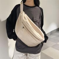 1 bolso bandolera de pana de gran capacidad, bolso cruzado de moda versátil - details 2