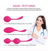 Pesas Kegel para Mujeres Entrenador de Músculos Vaginales Juguete Sexual Adulto Marca Leten - details 4
