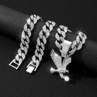 Collar De Punta De Águila Europeo Y Americano Para Hombres Y Mujeres Joyería Versátil De Cadenas De Colgante Animal Estilo Hip Hop/Rock - details 5