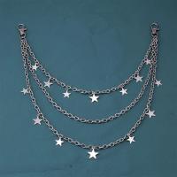 Cadena de cintura con colgante de estrella de metal para mujer, cadena decorativa para pantalones, adornos de cintura informales, regalo de cumpleaños para niña, 1 ud. - details 6