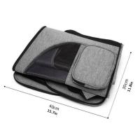 Mochila transportadora transpirable para gatos, bolsa de viaje plegable para transporte de mascotas, expandible, gran capacidad, creativa para gatos y perros - details 1