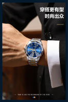 Reloj de hombre de marca suiza de lujo impermeable doble calendario nuevo reloj de cuarzo - details 7