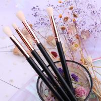 Docolor-brochas de maquillaje para ojos, 4 piezas, pelo sintético suave, portátil, para viaje - details 0