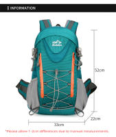 Mochila impermeable para acampar, bolso de hombro para deportes al aire libre, gran capacidad, Trekking, escalada, Montañismo - details 0