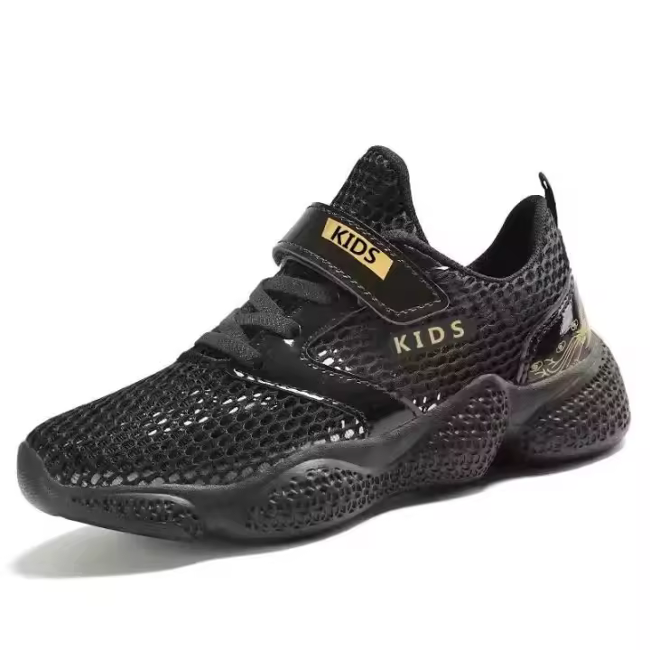Zapatillas de deporte transpirables de malla grande para niños, zapatillas de correr para niños, Verano - 1