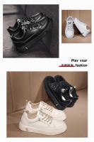 Estudiante pequeños zapatos blancos suela suave zapatos de junta de los niños primavera y otoño nuevos estudiantes versátil antideslizante mayores niños y niñas zapatos casuales - details 1