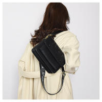Bolso sencillo con estilo de oso español para mujer, bolso de hombro tipo bandolera versátil a la moda de seda color melocotón - details 42