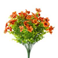 Conjunto de 6 Flores Artificiales de Eucalipto Violeta para Jardinería Exterior y Decoración de Arreglos Florales en Balcón - details 2