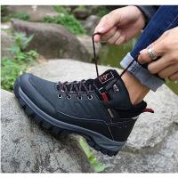 Botas de Invierno para Hombres Calentitas Zapatillas de Deportes de Cuero de Alta Calidad - details 25