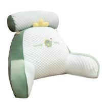 Almohada de lectura triangular de seda Ideal para embarazadas, respaldo grande, almohadas para sofá y cama - details 24