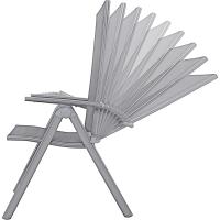 Silla plegable de aluminio Korfu, 67 x 59 x 113 cm, Carbón - details 24