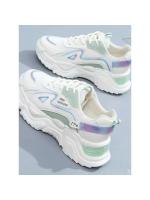 Zapatillas Deportivas para Mujer 2025 Zapatos Planos con Plataforma Zapatos Informales Verdes - details 7