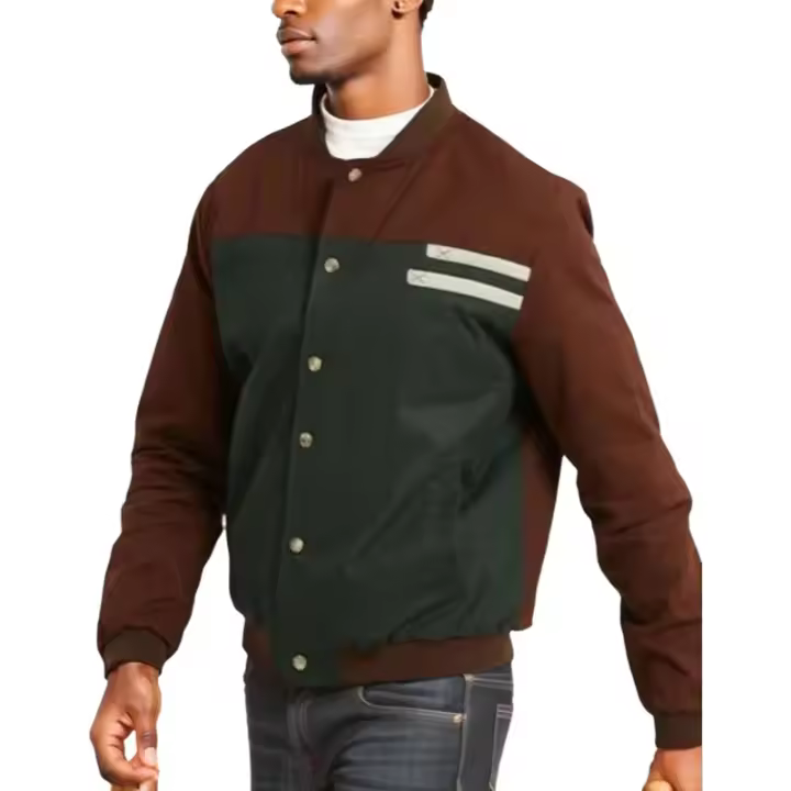 Chaqueta Bomber ligera para hombre, uniforme de béisbol a la moda para primavera y otoño, con Material de poliéster para el cuidado - 1