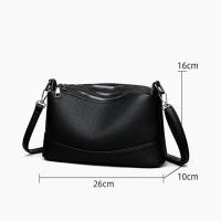 Bolso de hombro suave de diseñador de cuero de PU para mujer, gran capacidad, de moda - details 20