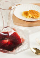 Botella irregular, dispensador de botella de 1450 ml, aireador de vino de vidrio, tarro de espejo, decoración de bar, cristalería artística, regalos - details 13