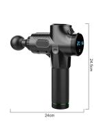 Pistola de Masaje Fascial Masajeador Eléctrico de Percusión para Cuerpo, Cuello, Espalda, Tejido Profundo, Relajación Muscular, Alivio del Dolor, Fitness - details 11