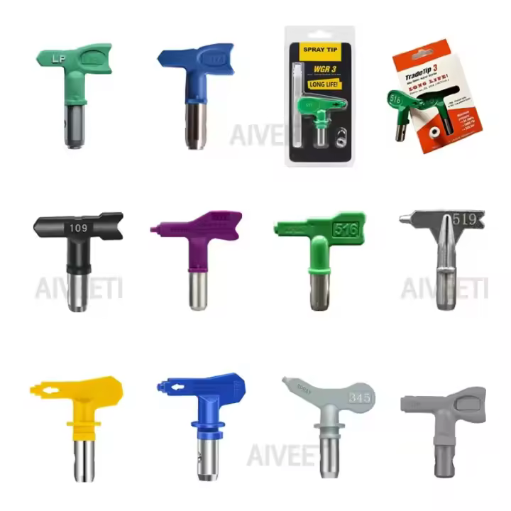 Boquilla De Punta De Pulverización Sin Aire 215 321 423 517 623 Para Titan Wagner Gaco Pistola De Pulverización De Pintura Sin Aire Accesorio De Máquina Herramientas De Aerógrafo - 1