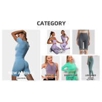 Leggings deportivos de yoga para mujer Pantalones para correr - details 0