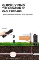 NOYAFA Localizador de Cables Enterrados NF-818L Detector de Cable con Auriculares - details 2