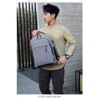 Mochila Impermeable Para Hombres Ultra Ligera Con Capacidad Para Portátil De 15.6 Pulgadas Estilo Clásico Bolsa De Espalda Para Libros Y Uso Diario - details 21