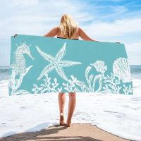 1 elemento oceánico de gran tamaño con mayor absorción de agua y cómoda toalla de playa - details 4