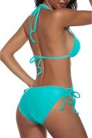 Traje de baño de vacaciones casual de bikini de tres puntos dividido para mujer profesional - details 27