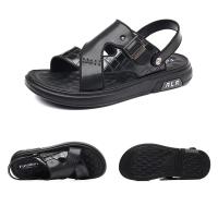 Sandalias de Verano para Hombres Suelas Gruesas, Estilo Casual, Zapatillas de Playa de Cuero Antideslizante, Doble Propósito - details 16