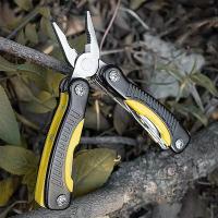 Alicates Multifuncionales Plegables Con Destornillador Y Cuchillo De Acero Inoxidable Herramienta Táctica Portátil Para Caza Camping Senderismo - details 1