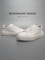 Zapatos de tablero hechos a mano de suela gruesa, ligeros y transpirables, versátiles, pequeños zapatos blancos de gama alta - details 4