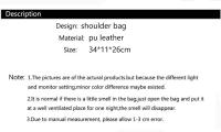 Bolso de Mano de Cuero PU de Gran Capacidad para Mujer Diseño de Lujo con Piedras Preciosas Bolso de Compras de Moda con Mango Superior - details 0