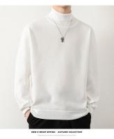 Suéter de Invierno para Hombres Cálido y Grueso de Punto Camisas Inferiores Sólidas Clásicas - details 10