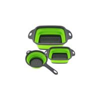 Colador de Silicona Plegable 3 Piezas para Filtrar Alimentos Ideal para Frutas y Verduras - details 13
