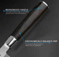 Cuchillo de Sashimi de Acero Inoxidable de Alto Carbono 7CR17 Cocina y Carne, Ideal para Pescado - details 3
