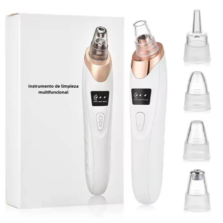 Limpieza Facial Profunda Máquina Eliminadora De Puntos Negros Y Acné Herramienta Eléctrica De Cuidado De La Piel Con Vacío - 1