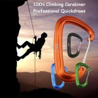 Mosquetón de escalada pequeño, gancho con hebilla de montañismo en forma de D, bloqueo de seguridad, llavero para acampar al aire libre y senderismo - details 8