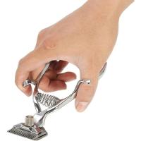 Maquinillas de afeitar manuales, acero inoxidable, peluquero, peluquería, hogar, herramienta de corte de pelo - details 1