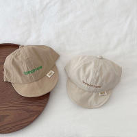 Gorra de béisbol coreana con letras de verano, gorro fino suave con visera para bebé, gorra con visera transpirable de secado rápido para niños - details 9