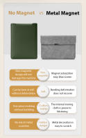 Funda para portátil para Macbook Pro Air 13 15 M4, funda para portátil Huawei Xiaomi Lenovo, funda para tableta con paquete de energía - details 6