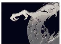 Dragón chino del zodiaco, modelo DIY, ensamblaje mecánico hecho a mano de acero inoxidable, juguetes de rompecabezas - details 5