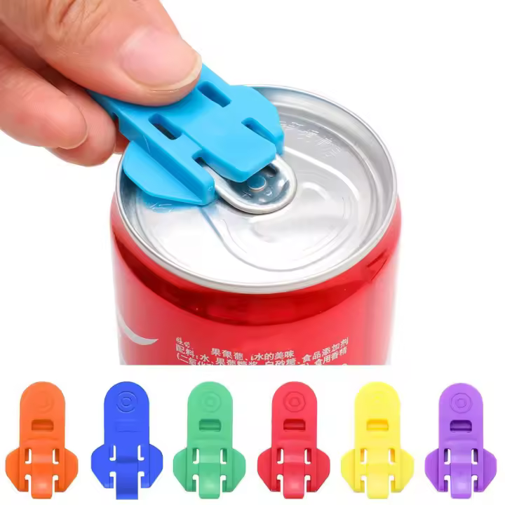 Sacacorchos portátil para beber cerveza, herramienta de cocina, removedor de tapa, abridor de latas fácil de sellar - 1