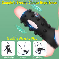 Anillo de Vibración para Hombro Juguete Sexual para Adultos Estimulación de Punto G - details 2